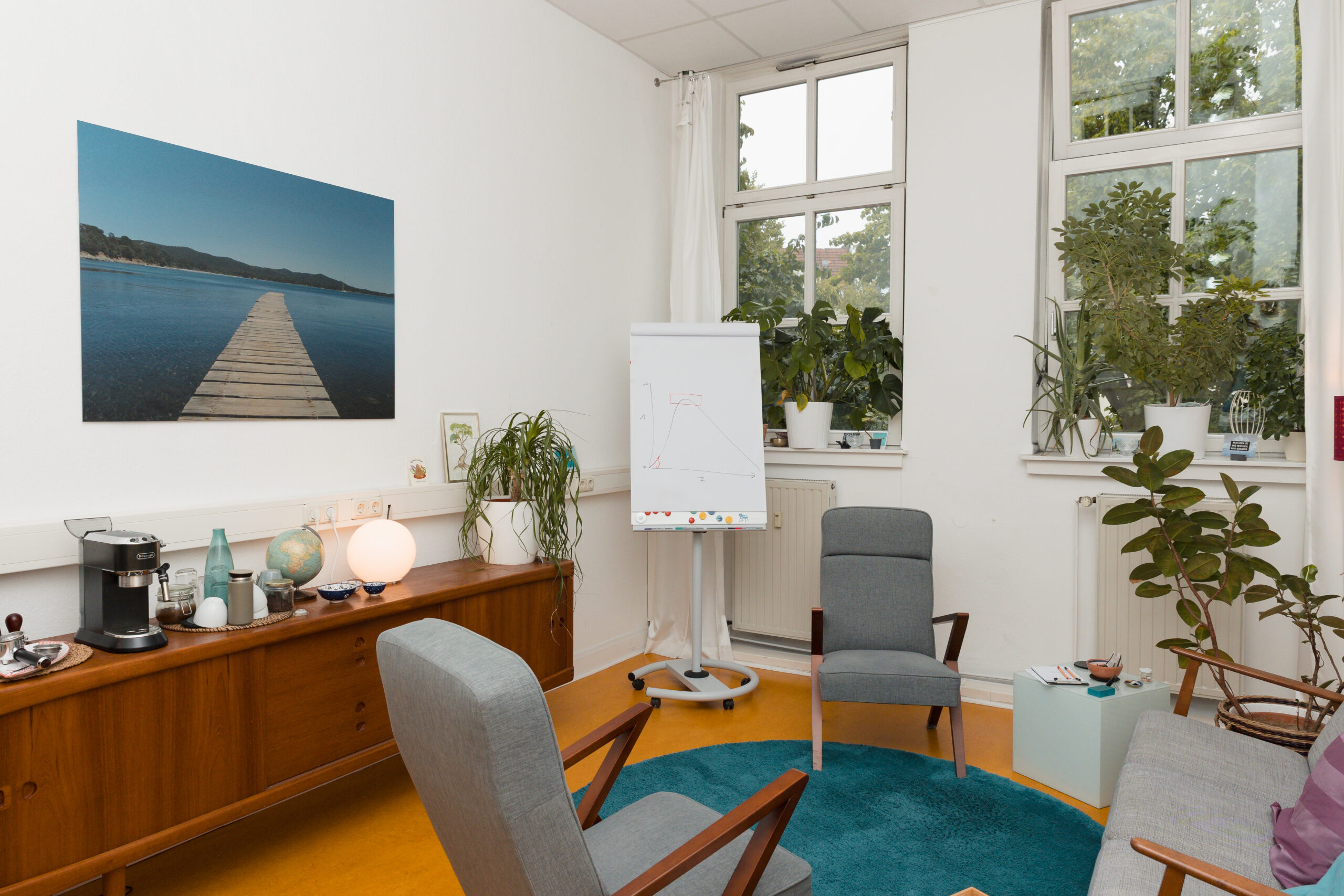 Einblick ins Behandlungszimmer von Dr. Luckey